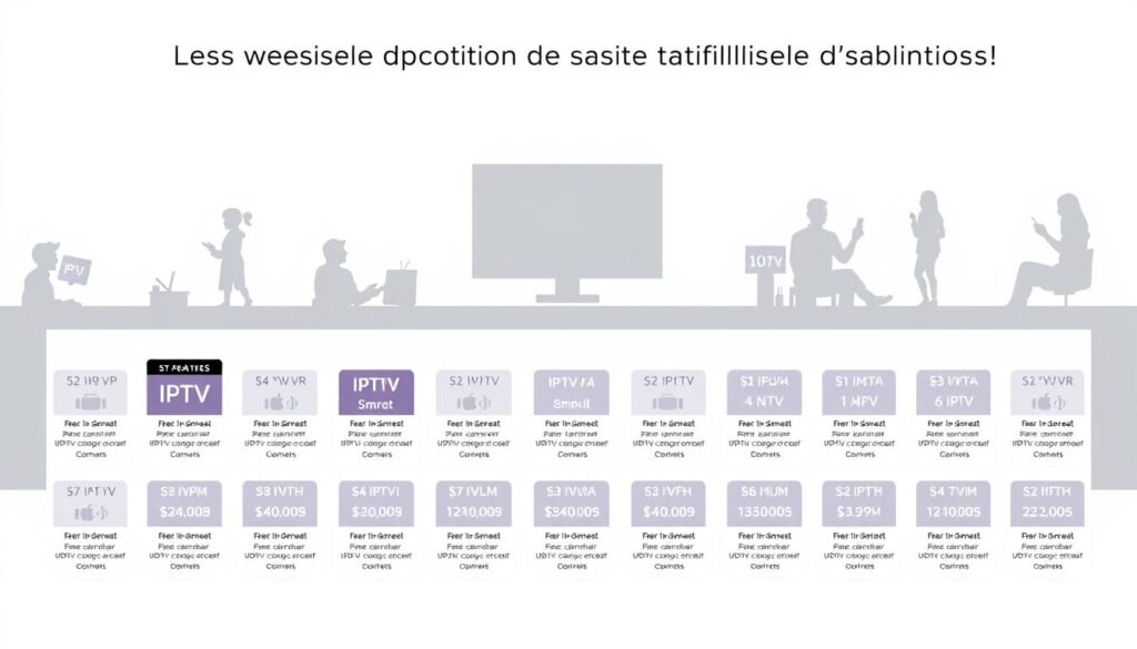Options d'abonnement IPTV premium